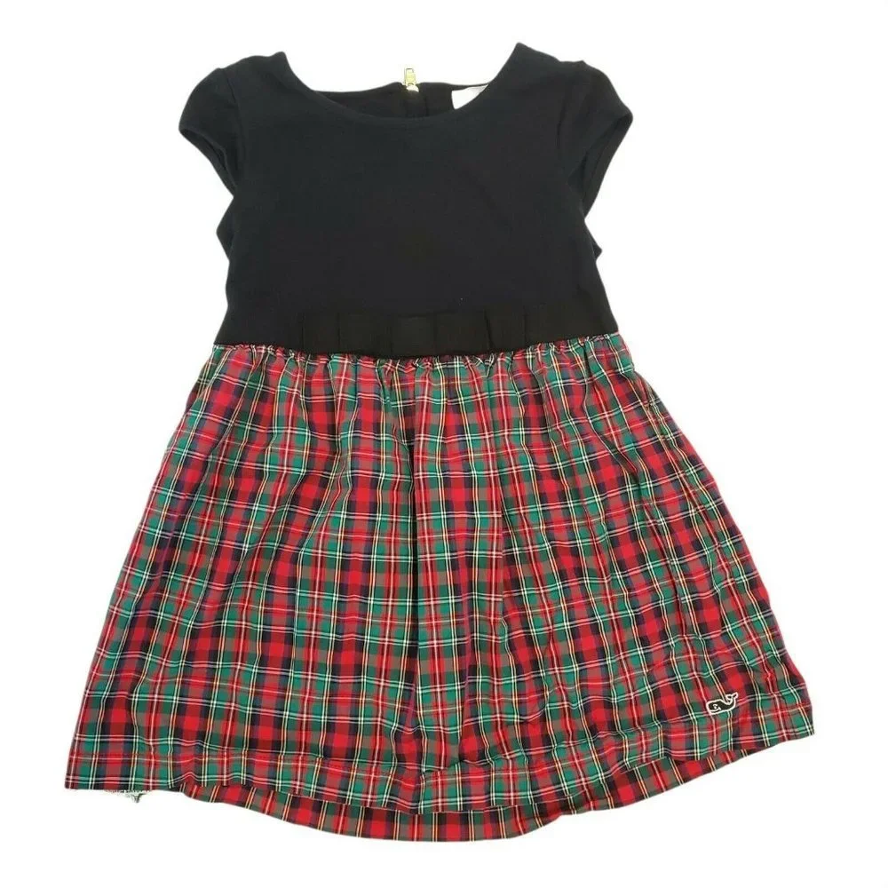 Vineyard‎ Vines Holiday Christmas Dress Plaid 2T
